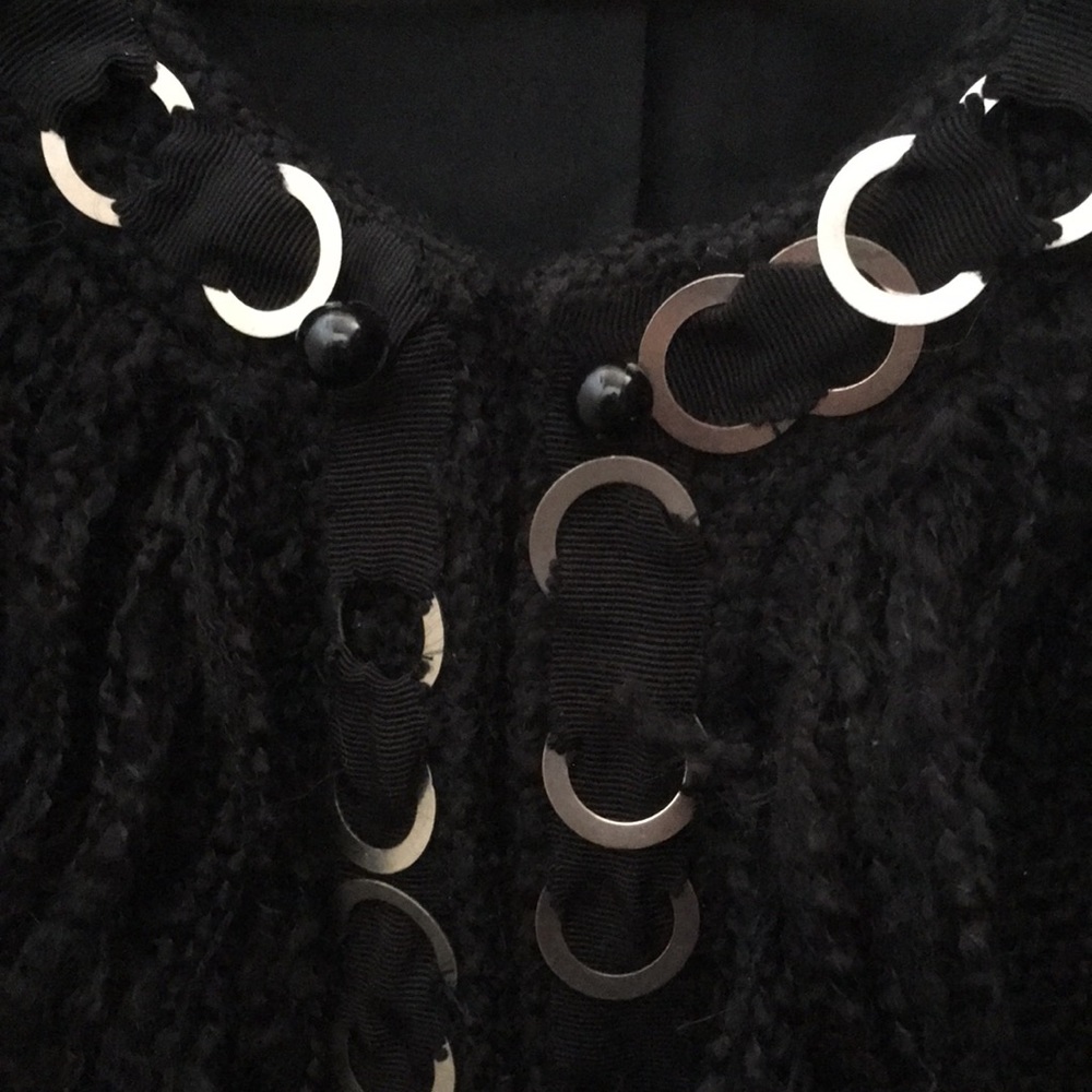 FINAL MARKDOWN Ladies’ Chico’s Uniquely Decorated Lined Jacket (1 ≈ M or 8 - Picture 7 of 14